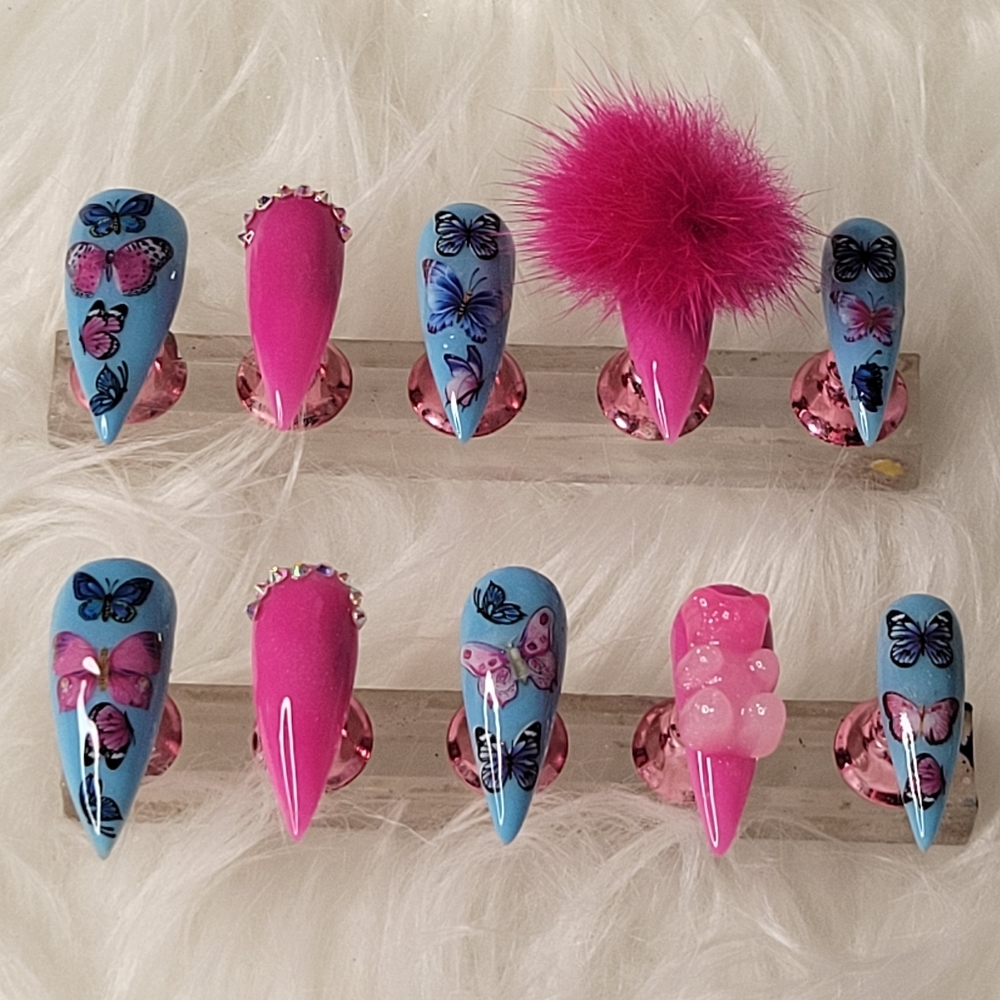 Acrylic press on nails - Picture 5 of 6